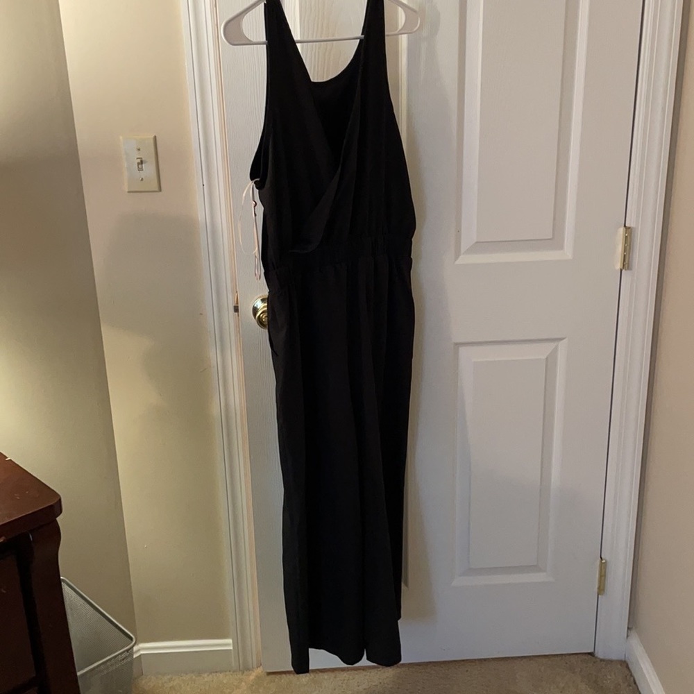 NWT Calia Wideleg Overlap Jumpsuit, size M